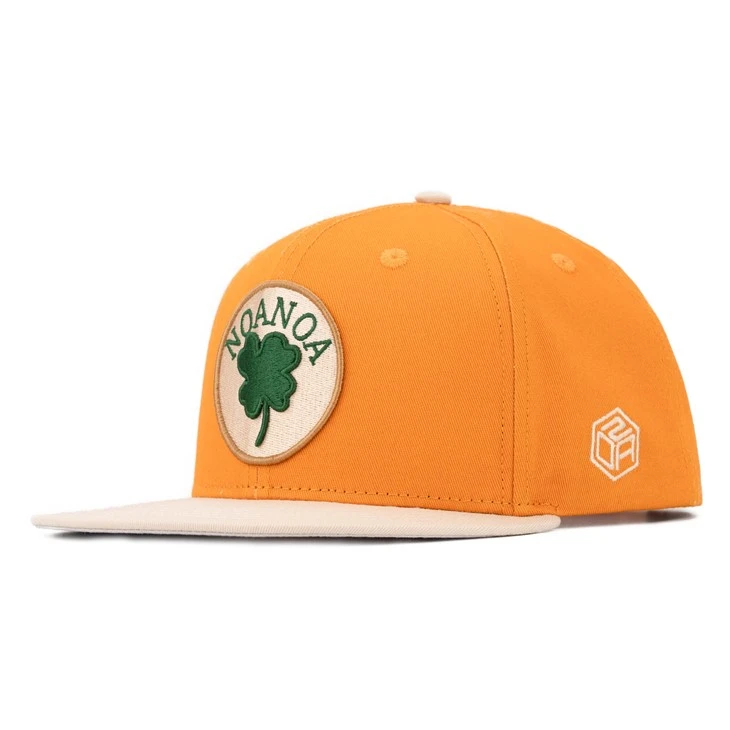 TCAP Customized 100% Cotton Fabric Embroidery Patch Unisex 6 Panel Snapback Cap