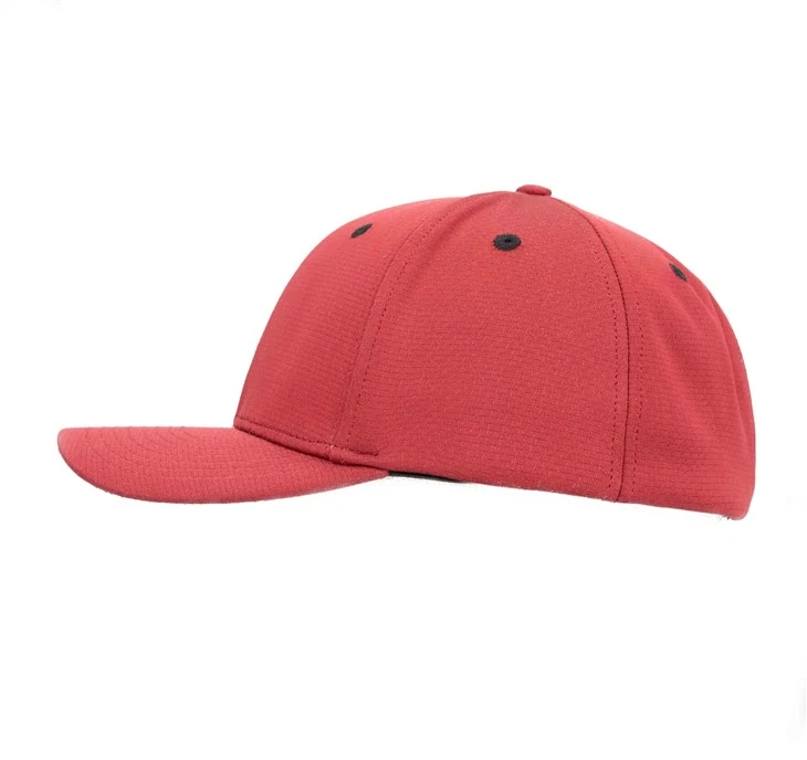 TCAP Customized Premium Fabric Metal Patch Mid Profile Classic Fitted Baseball Cap