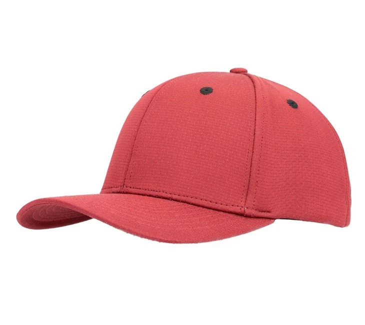 TCAP Customized Premium Fabric Metal Patch Mid Profile Classic Fitted Baseball Cap