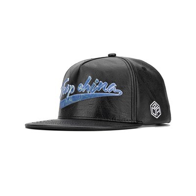 TCAP 5Panel Hat Кожаная баскетбольная кепка с вышитым логотипом